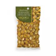 Măsline verzi marinate cu chili dulce și ierburi aromatice (ambalaj vidat 250 g)