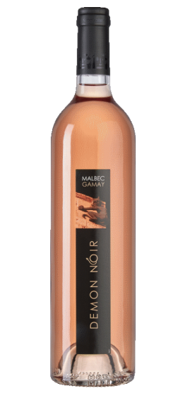 Vin Rose, DEMON NOIR MALBEC GAMAY 2019, 0.75 l