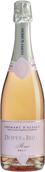 VIN ROSE, ALSACE CREMANT BRUT ROSE, 12% alc